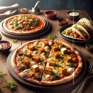 Paneer Tikka Pizza [10 Inch]