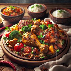 Hyderabadi Chicken Biryani