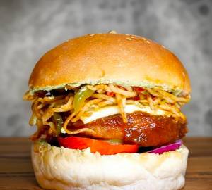 Veg Patty Noodles Burger