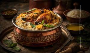Chicken dum biryani