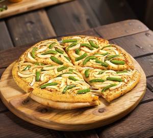Cheese Onion and Capsicum Pizza [7 inches]