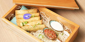 Quattro Formaggio Cigar Rolls