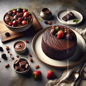 Chocolate Truffle Cake