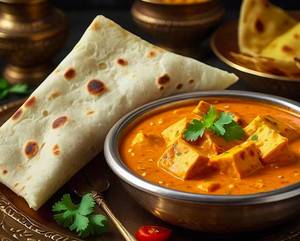 Shahi Paneer + 3 Roti + Salad