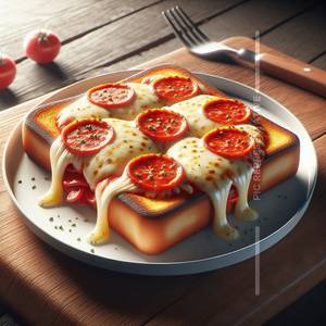 Pizza Cheese Toast Sandwich