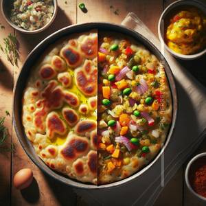 2 Mixveg Paratha