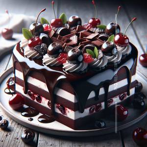 Black Forest Cake 500 gram