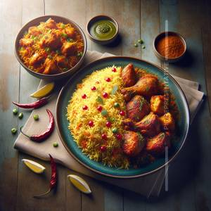 Mini Chicken Biriyani