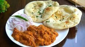 Garlic Chicken 4 Pcs + 1 Butter Naan + 2 Tawa Roti