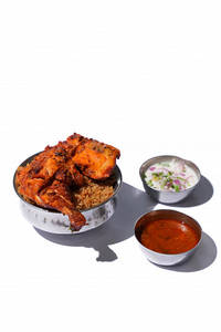 Barbeque Chicken Biryani