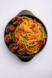 Veg Manchurian & Noodles