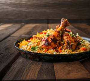 Chicken biryani / Half