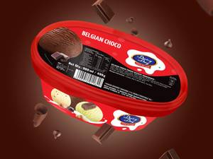 Belgian Choco Tub 900ml.
