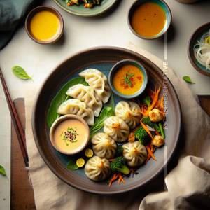Malai Momos [10 Pieces] 