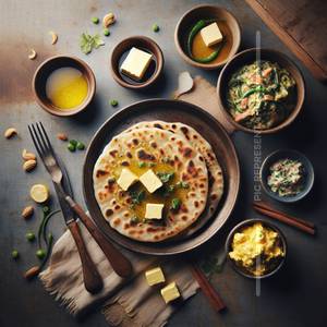 Butter Missi Roti