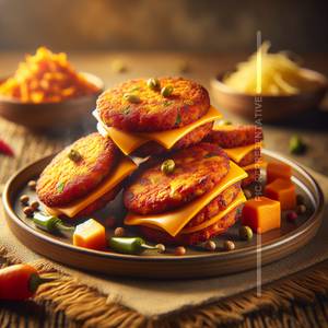 Cheese Masala Patties