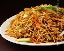 Chicken fried noodles