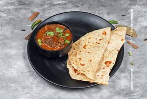 2 Chapathi + 1  Beef Chaps Single Portion