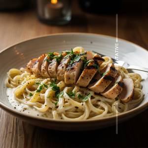 Alfredo Chicken Pasta [300 Gm]