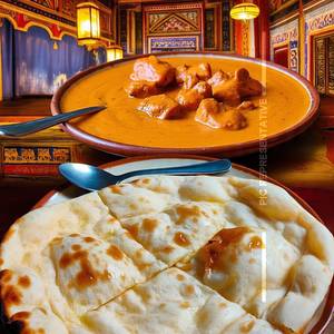 Chicken Tikka Butter Masala & Naan Combo 