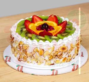 Fresh fruit cake