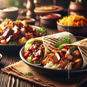 Bbq Chicken Shawarma