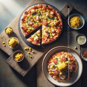 Cheese & Corn  Pizza [9 Inch] 