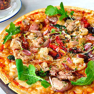 Meaty Pizza
