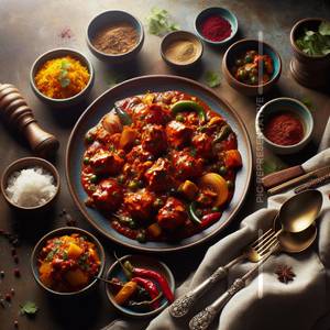 Chicken Bhuna Masala 