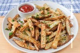Garlic parmesan fries