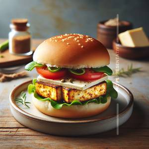 Paneer Tikka Burger