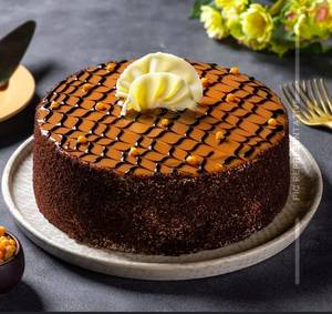 Butterscotch chocolate cake
