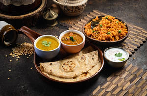 Chapati Currry Meal Combo