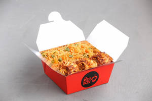 Veg Schezwan Fried Rice With Veg Schezwan Momo