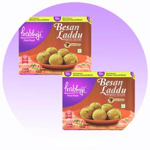 Buy 1 Ghee Besan Laddu [336g] Get 1 Free