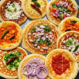 5 Variety Uthappam