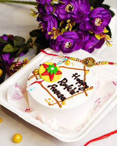Raksha Bandhan  Bento Cake  Fresh Fruit Cake