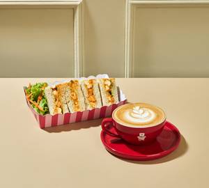  Roasted Chicken Sandwich and Coffee combo