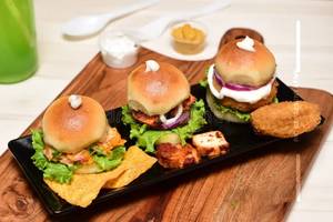 Aloo Tikki Burger [Family Pack, 3 Pieces]