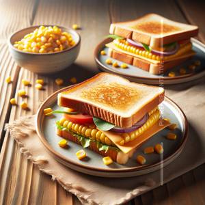 Cheese Corn Sandwich