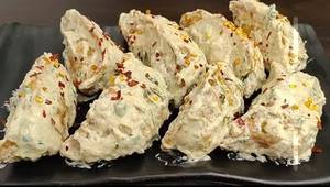 Chicken Afghani Malai Momo (6pcs)