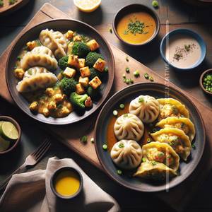 Veg Butter Momos [10 Pcs]