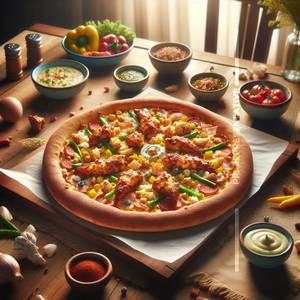 Non Veg Loaded Pizza