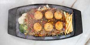 Pepper Cheese & Corn Pops Sizzler