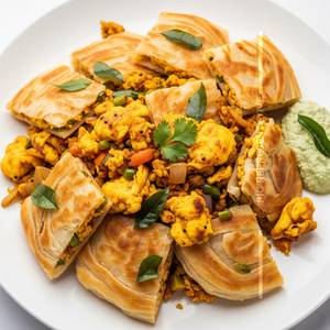 Egg Kothu Parotta
