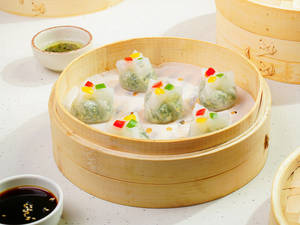 Cheese & Spinach Dimsum (6 Pcs)