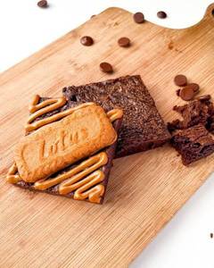 Lotus Biscoff Brownie 1 Pc