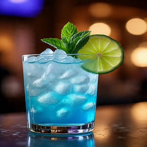 Blue Heaven Mojito