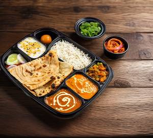 Special Thali(2Parantha+2Roti+Rice+Dal+Paneer vegi+G vegi+Mix raita+Salad+Pickle+Chutney+Gulabjamun)