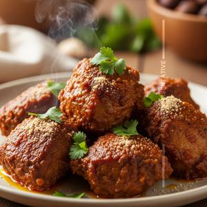 Ghee Masal Roast With Garlic Powder